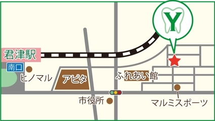 当院への地図