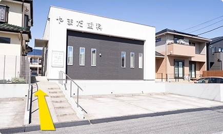 君津駅から当院までの道順6の写真